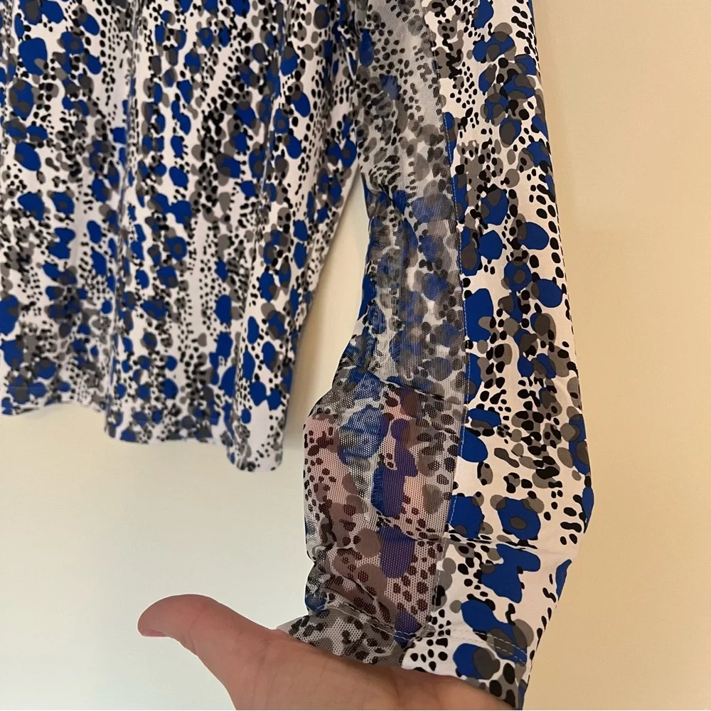 Ibkul Kamila Women’s Long Sleeve Quarter Zip Golf Shirt Size XL - Picture 4 of 8